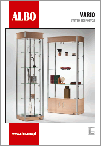 Witryny szklane VARIO