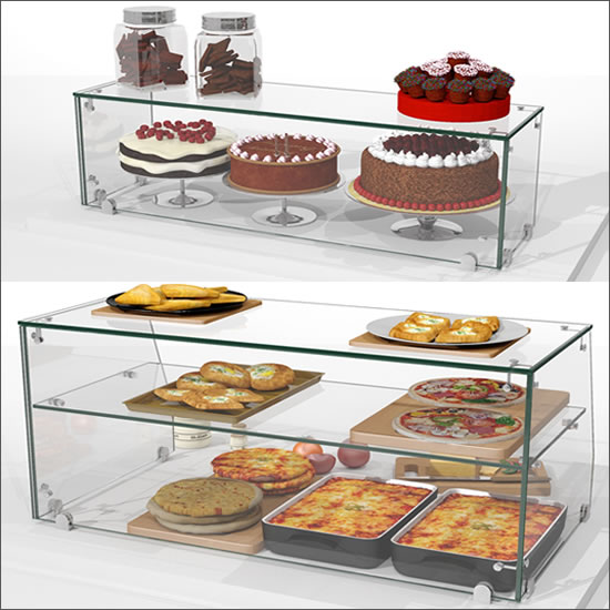 Nadstwaki szklane SNACK