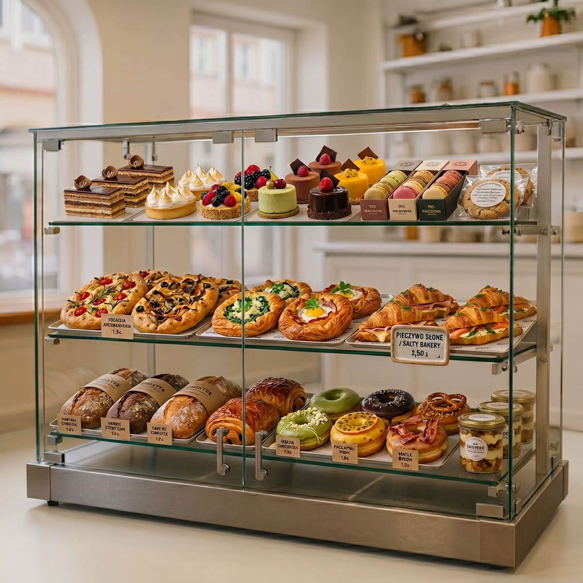 Witryny Cukiernicze SNACK