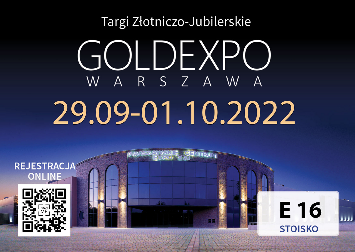 GoldExpo Warszawa 2022 - Zaproszenie