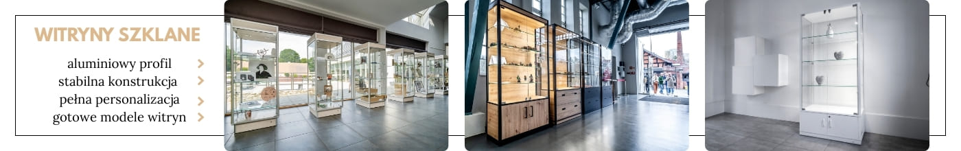 witryny szklane