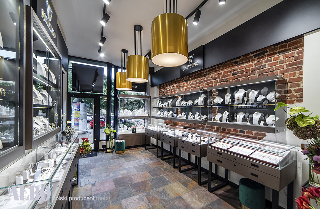 Meble Jubilerskie - Salon Jubilerski Warno - Olsztyn width=